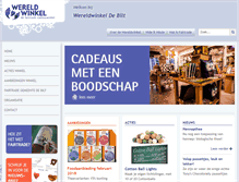 Tablet Screenshot of debilt.wereldwinkels.nl