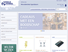 Tablet Screenshot of apeldoorn.wereldwinkels.nl